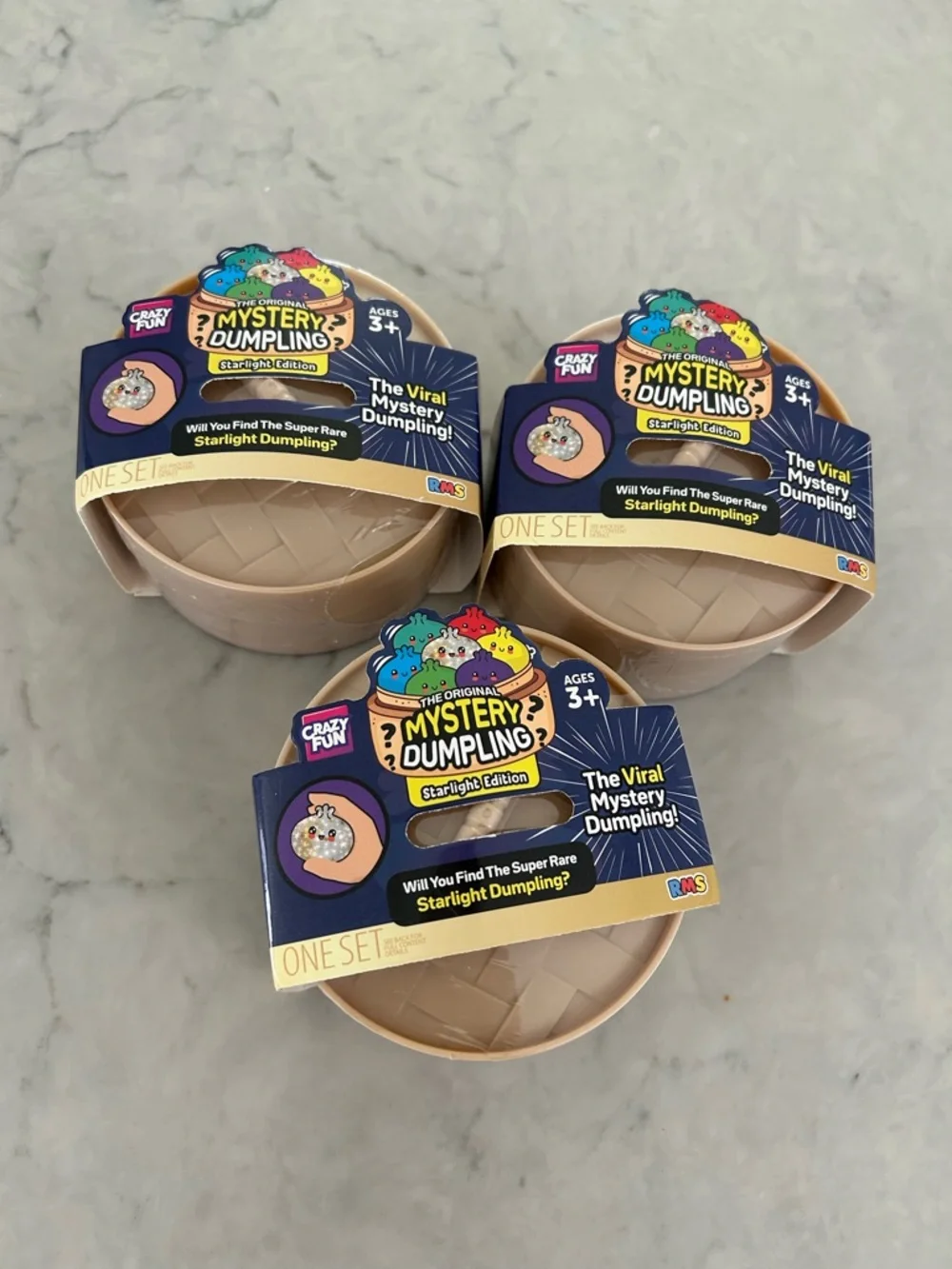 Mystery Dumpling Starlight Edition Toy Set - Beige - Picture 1 of 3